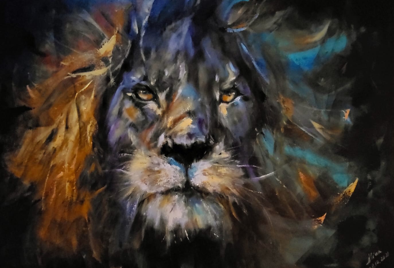 ArteDiAlina.com painting: Self Confident